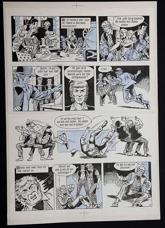 Robert en Bertrand by Willy Vandersteen - Comic Strip
