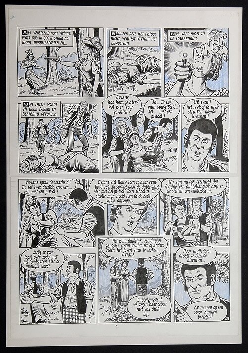 Robert en Bertrand by Willy Vandersteen - Comic Strip
