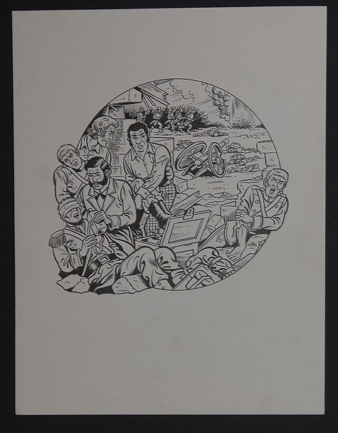 Robert en Bertrand by Willy Vandersteen - Original Cover