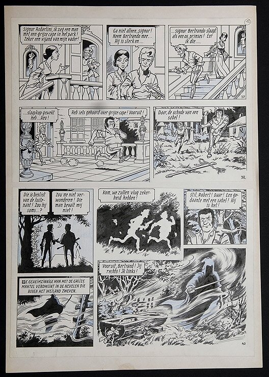 Willy Vandersteen, Robert en Bertrand 3 - De nabjar van Poenjab - Comic Strip
