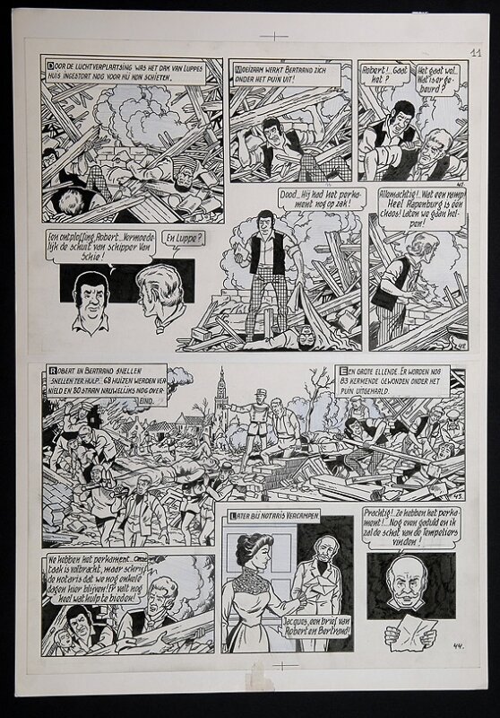 Willy Vandersteen, Robert en Bertrand 31 - De schat van de tempeliers - Comic Strip