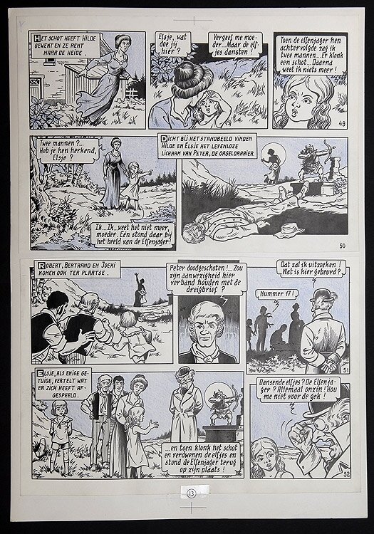 Willy Vandersteen, Robert en Bertrand 32 - de elfenjager - Comic Strip