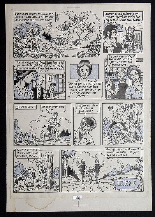 Willy Vandersteen, Robert en Bertrand 32 - de elfenjager - Comic Strip