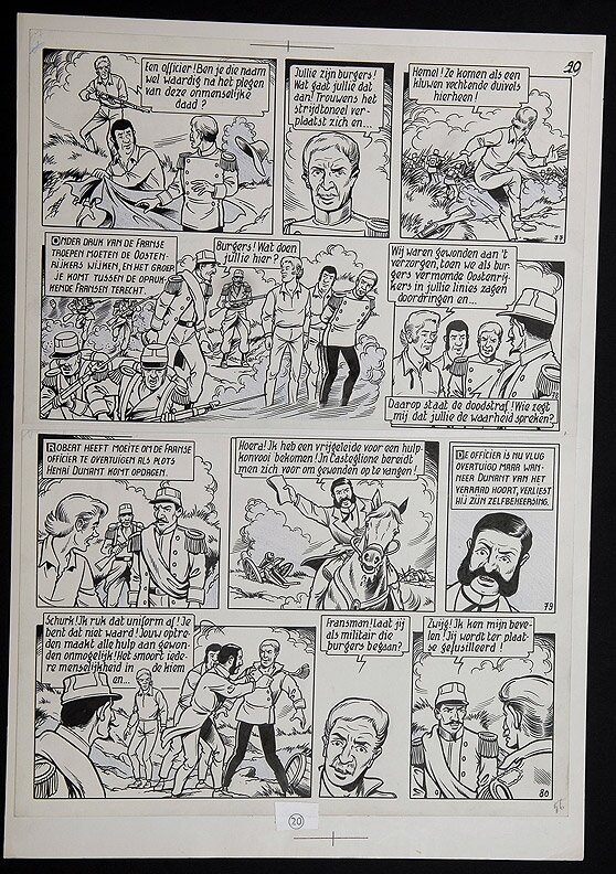 Willy Vandersteen, Robert en Bertrand 35 - De hel van Solferino - Comic Strip