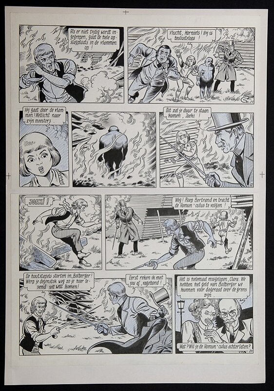 Willy Vandersteen, Robert en Bertrand 42 - De demon van Paracelse - Comic Strip