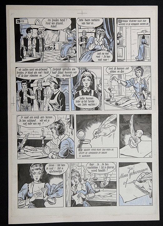 Willy Vandersteen, Robert en Bertrand 49 - De gouden hand - Comic Strip