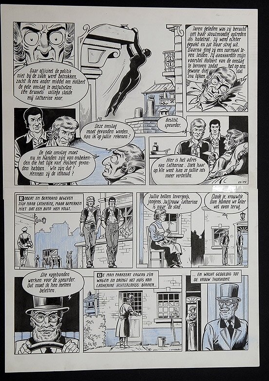 Willy Vandersteen, Robert en Bertrand 65 - De hotelrat - Comic Strip