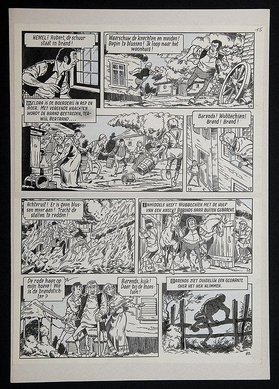 Willy Vandersteen, Robert en Bertrand 7 - De toverlantaarn - Comic Strip