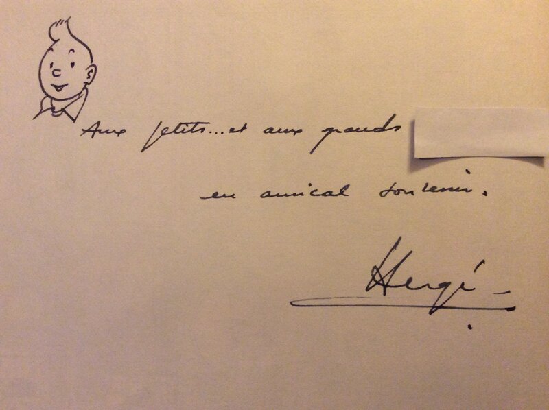 L'affaire Tournesol by Hergé - Sketch