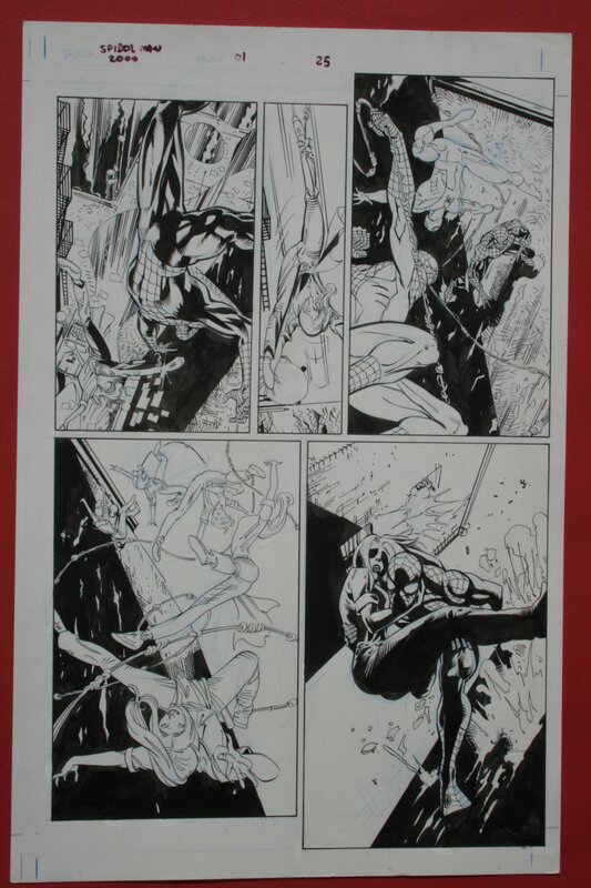 Klaus Janson, Spider Man 2000, issue 01, page 25 - Comic Strip