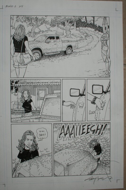 Terry Moore, Echo 2, page 4 - Planche originale