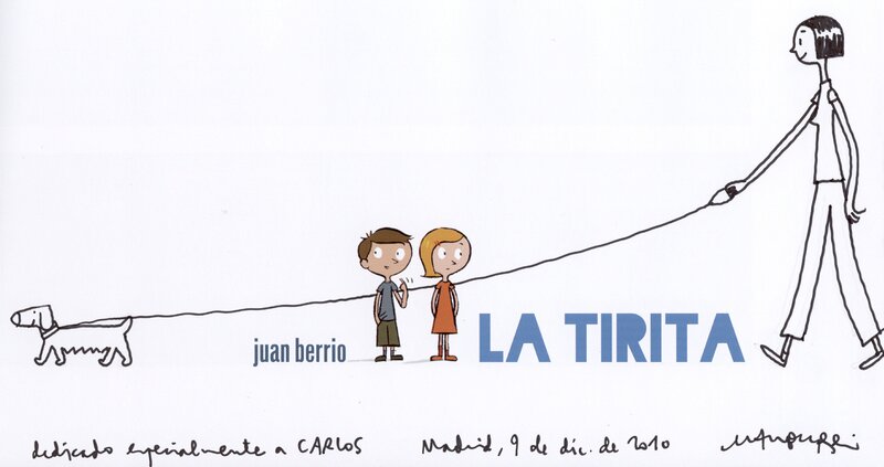 La Tirita par Juan Berrio - Dédicace