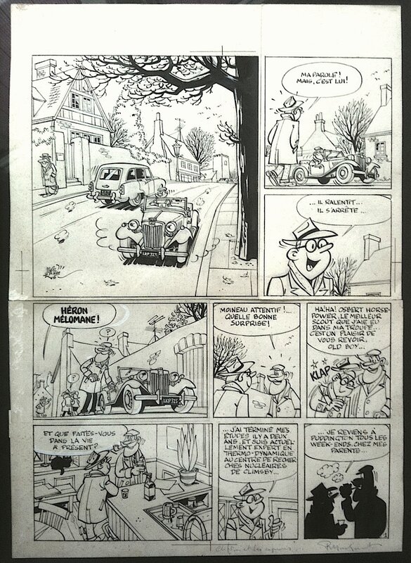 Raymond Macherot, Clifton ET LES ESPIONS - Comic Strip