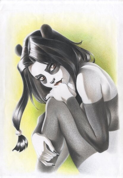 For sale - Pandamonia by Vincenzo Cucca - Original Cover For sale - Pandamonia by Vincenzo Cucca - Original Cover