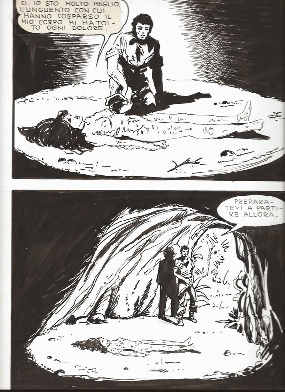 Manara - Jolanda de Almaviva - Comic Strip