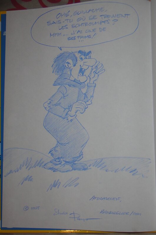 Gargamel by Daniël Desorgher - Sketch