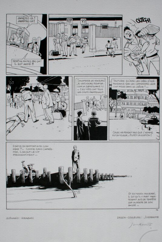 Tramp 7, page 46 par Jusseaume - Planche originale