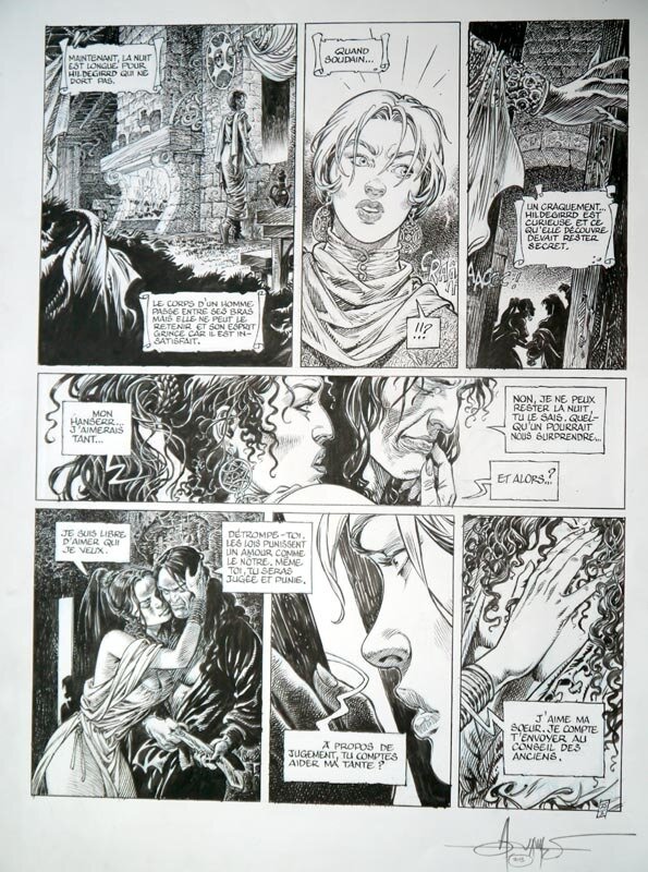 Mohamed Aouamri, Saga Valta T2 - planche 25 - Comic Strip