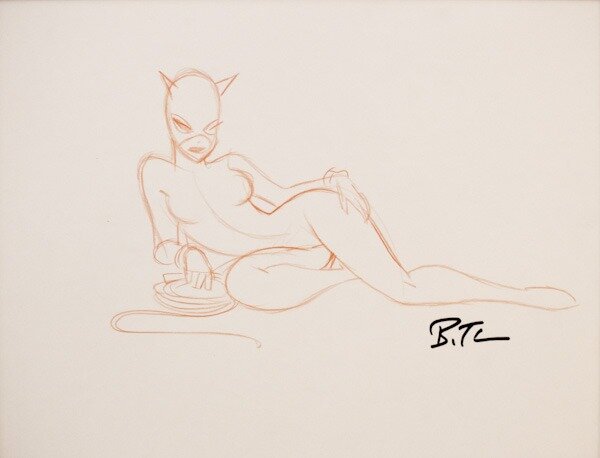 Catwoman par Bruce Timm - Original art