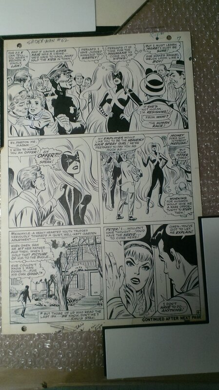 Medusa par John Romita, Don Heck - Planche originale