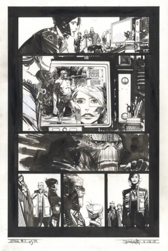 The Wake by Sean Murphy, Scott Snyder - Comic Strip