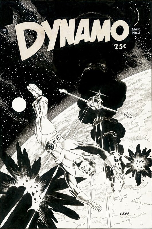 Wally Wood, Dynamo #3 - Couverture - Couverture originale