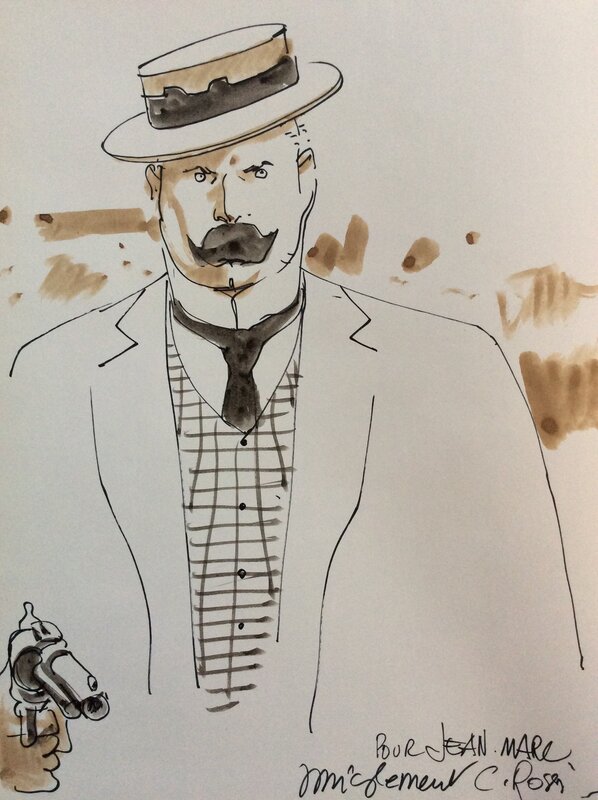 West by Christian Rossi - Sketch