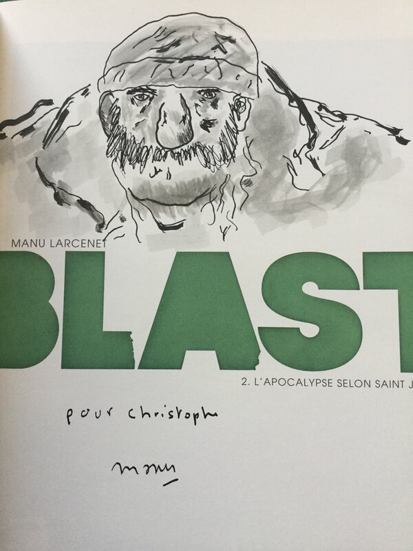 Blast by Manu Larcenet - Sketch