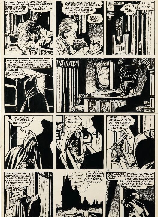 Eddy Paape, Jean-Michel Charlier, 1952 - Valhardi & Le château maudit - Comic Strip