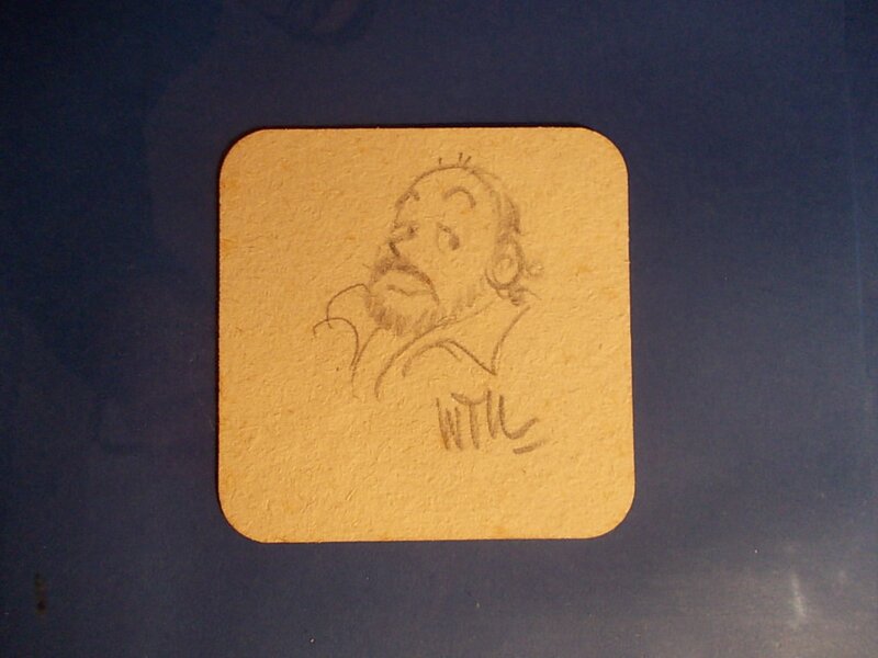 Will, autoportrait, 1992. - Sketch
