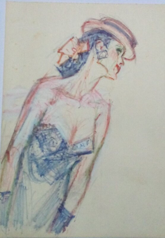 Mode by Raymond Poïvet - Original art