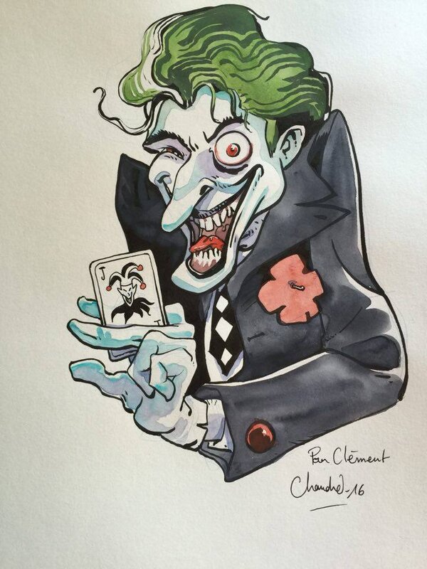 Joker par Chandre - Dédicace