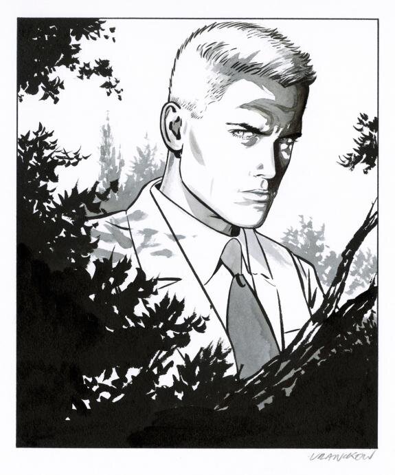 IR$ - Larry Max par Bernard Vrancken - Illustration originale