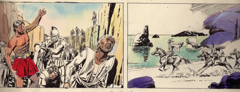 Pierre Le Goff, Spartacus - Pilote n°534 page 32 - Planche originale