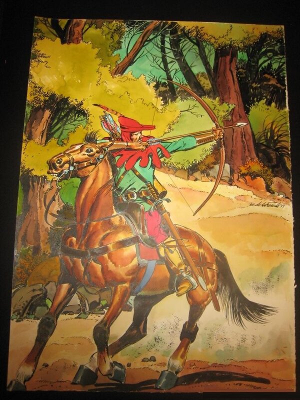 Robin Hood par Ramon de la Fuente - Illustration originale