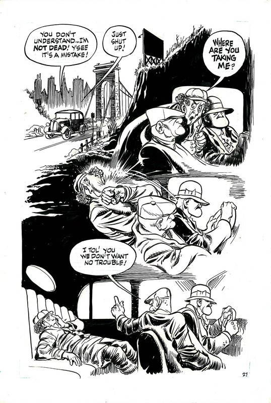 Will Eisner, Invisible People Sanctum - Planche originale