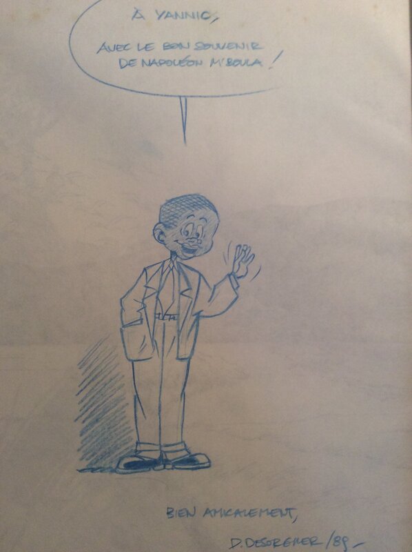 Jimmy Tousseul by Daniël Desorgher - Sketch