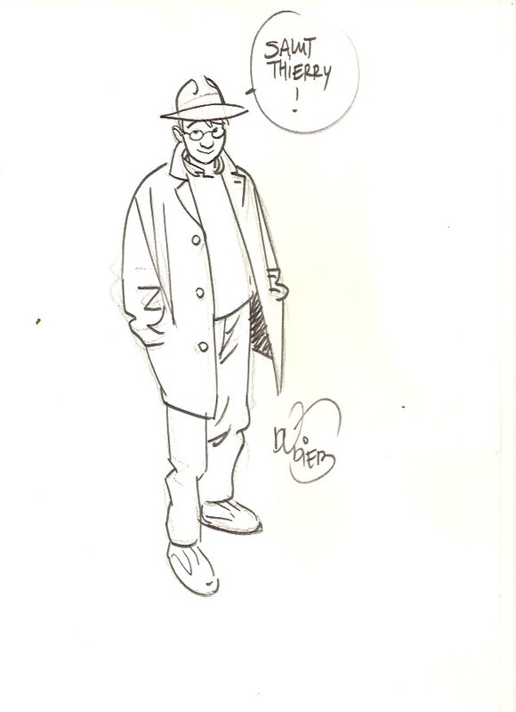 Jerome k by Alain Dodier - Sketch