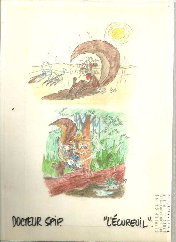 Docteur sip by Olivier Saive - Original Illustration