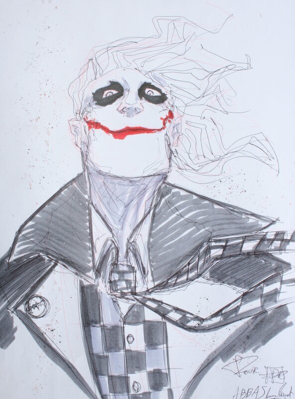 Joker par Fréderic Pham Chuong - Dédicace