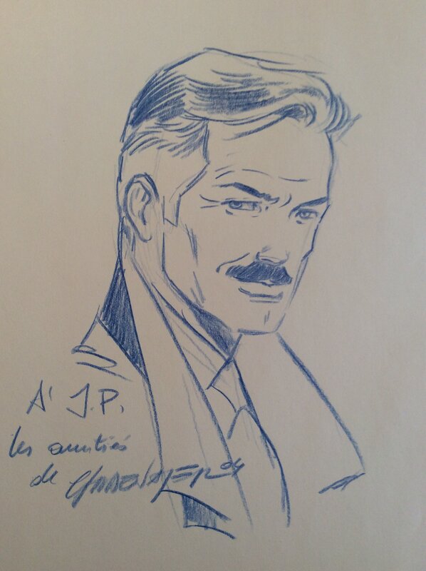 Wayne Shelton by Christian Denayer - Sketch