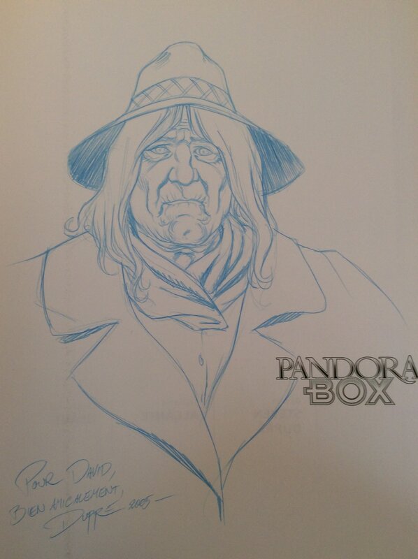 Pandora Box par Steven Dupré - Dédicace