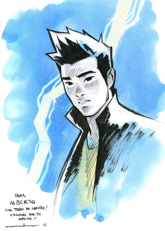 Tebori (Yoshi) by Marcial Toledano - Sketch