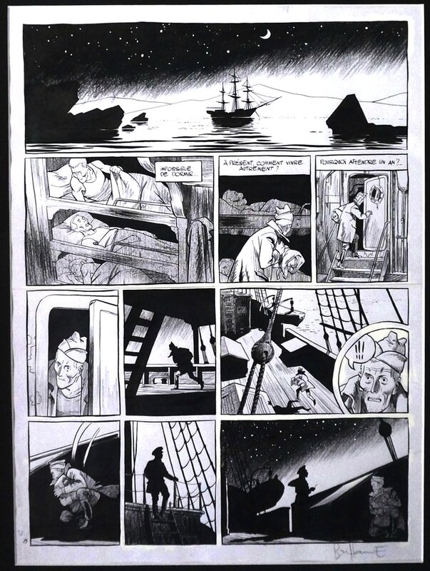 Esteban T3 par Matthieu Bonhomme - Planche originale