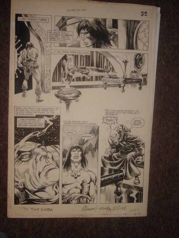 Conan by John Buscema, Alfredo Alcalá, Roy Thomas - Comic Strip