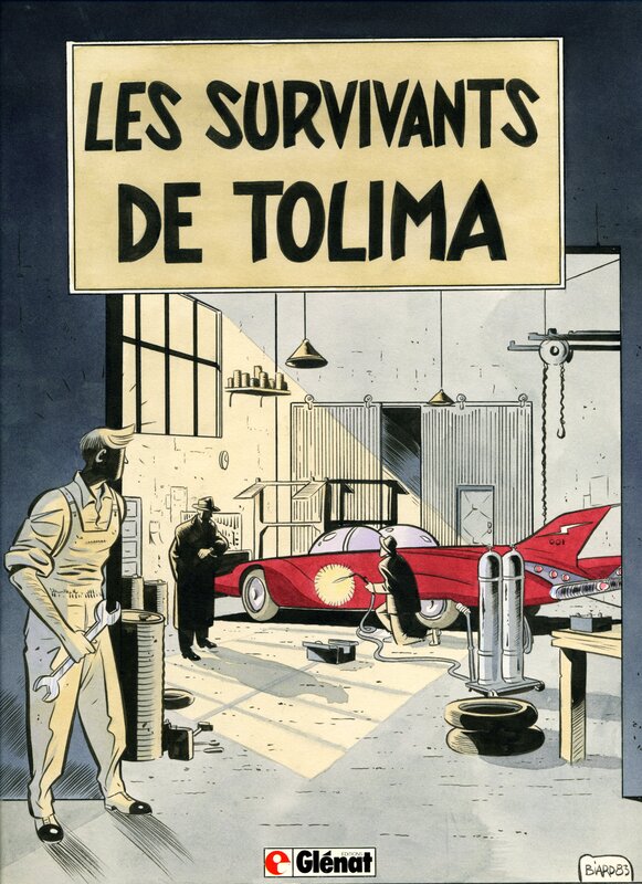 Jean-François Biard, Les SURVIVANTS DE TOLIMA - Couverture originale