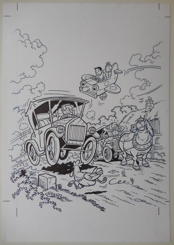 Cover par Luc Morjaeu - Couverture originale