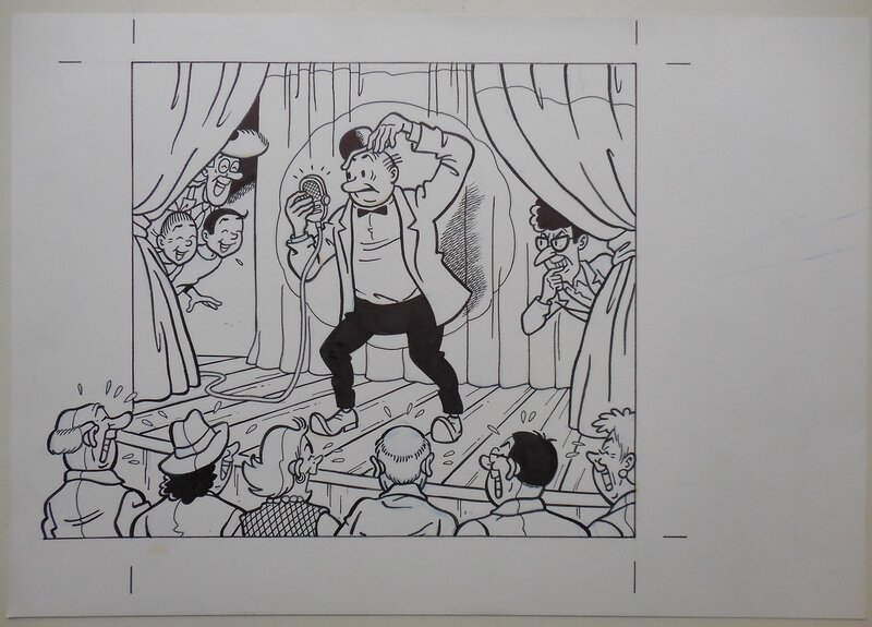 De microkomiek par Luc Morjaeu - Couverture originale