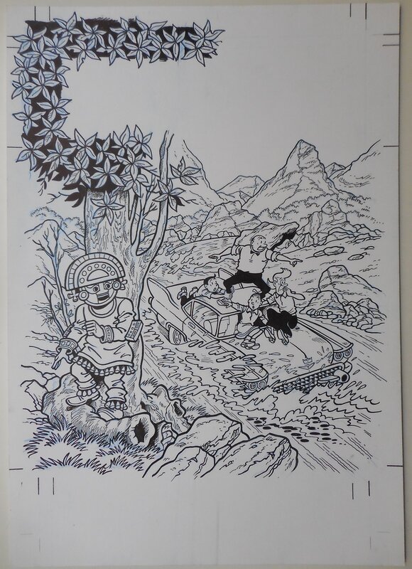 Luc Morjaeu, Suske en Wiske 199 De tamme Tumi - Couverture originale