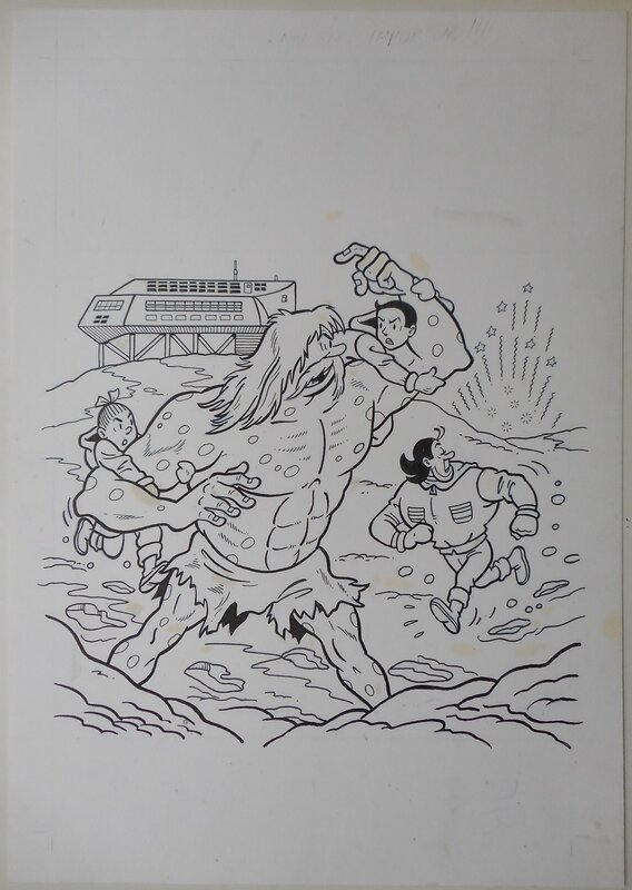 Luc Morjaeu, Suske en Wiske 302 Sterrensteen - Couverture originale